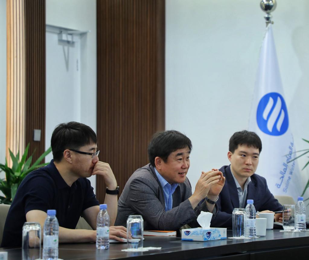 image of التحلية" توقع اتفاقية تعاون مع شركة تايكيونج الكورية لتقييم إنتاج كربونات الكالسيوم باستخدام الرجيع الملحي